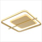 Aluminiowy design plafon sufitowy złoty, Reinald, 36W, 3000K LED