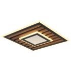 Metalowa design lampa sufitowa czarna, Wietze, 24W, 3000K LED