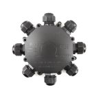 Wodoodporny okrągły 8-stykowy łącznik kablowy z wtyczką Wago wewnątrz, IP68