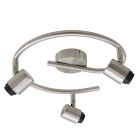 Aluminiowa rozeta do lamp srebrna, Rika