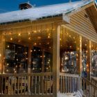 2 metrowy kampki zewnętrzny sopli, 70 cm wysokości, ciepła biała, IP44, z efektem opadów śniegu