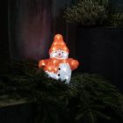 Bałwan z czerwoną czapką, 22,5 cm