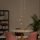 Przezroczysta lampa wisząca nowoczesna, Berliane, 4W, 2700K LED