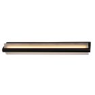 Czarny kinkiet łazienkowy nowoczesny, Wanda, 19W, 3000K LED, IP44