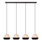 Beżowa lampa wisząca nowoczesna, Kala