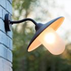Rdzawa lampa zewnętrzna rustykalna, Aruba, IP44