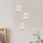 Złota lampa wisząca design, Cintra, 4,7W, 2700K LED