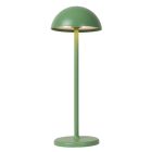 Zielona lampa stołowa ogrodowa retro, Joy, 1,5W, 3000K LED, IP54, z dotykowy ściemniacz