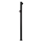 Czarna lampa zewnętrzna nowoczesna, Ibama, 5W, 3000K LED, IP65