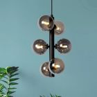 Zielona lampa wisząca retro, Tycho