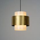 Mosiądz lampa wisząca klasyczna, Firmin