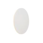 Biały kinkiet nowoczesny, Eklyps, 8W, 3000K LED
