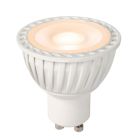 Biała lampa LED GU10, 5 W, ściemniana
