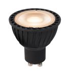 Lucide 3-stopniowa ściemniana lampa LED GU10, Jordan, czarna, 5w, 2200K