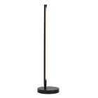Czarna lampa stołowa nowoczesna, Finan, 9W, 2700K LED, z dotykowy ściemniacz