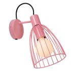 Beżowy kinkiet dla dzieci tkaniny, Macarons