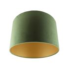 Nowoczesny abażur welurowy złoty, Madelyn