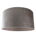 50 cm abażur welurowy szary, Emilius