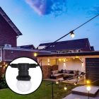 15m girlanda ogrodowa w tym 15 przezroczystymi żarówkami