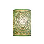 Mozaikowy orientalny kinkiet zielony, Mahdia