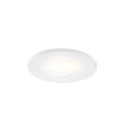 Biała mini oprawa podtynkowa aluminiowa, Philomena, 1,5W, 3000K LED, IP44
