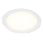 Biały downlight aluminiowy, Umbriel, 18W, 4000K LED, IP44