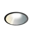 Czarny downlight aluminiowy, Maud, 16W, white switch LED, IP22