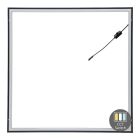 Panel ramowy LED 60x60 - 37W - biały włącznik - UGR<21 - podświetlany krawędziowo