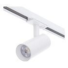 Biały reflektor do szynoprzewodu 1 fazowe aluminiowy, Enno, 10W, white switch LED