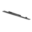 Czarna oprawa szynowa 3-fazowa Tora, 27W/32W/37W/42W, biały włącznik, 120 cm, Pro