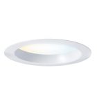 Biały downlight aluminiowy, Otmar, 18W, white switch LED, IP22