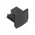 Zaślepka końcowa do 3-fazowego oświetlenia szynowego, czarny, Pro