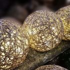 Bombka 20 cm z 30 diodami LED, na baterii