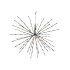 30 cm gwiazda LED 3d z 42 ciepłymi białymi migoczącymi światłami LED