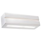 Szklany kinkiet up down biały, Emmaly