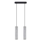 Betonowa lampa wisząca szara, Feyza