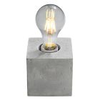 Betonowa lampa stołowa szara, Anniko
