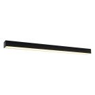 Aluminiowa lampa sufitowa czarna, Mascha, 38W, 3000K LED