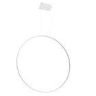 Aluminiowa lampa wisząca biała, Ringo, 70W, 3000K LED