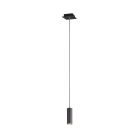 Czarna lampa wisząca nowoczesna, Kaso