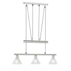 Niklowa lampa wisząca klasyczna, Portland