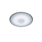 Biały plafon sufitowy nowoczesny, Levain, 30W, regulowana ciepła do zimnej bieli LED, z pilot