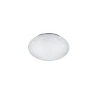 Biały plafon sufitowy plastikowy, Vanysia, 18W, 4000K LED, IP44