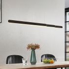 Czarna lampa wisząca design, Dwayn, 48W, regulowana ciepła do zimnej bieli LED, z dotykowy ściemniacz