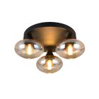 Bursztynowa lampa sufitowa design, Veere