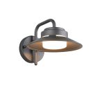 Antracytowa lampa zewnętrzna nowoczesna, Perihan, IP44