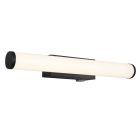 Czarny kinkiet łazienkowy nowoczesny, Staby, 4,3W, 3000K LED, IP44