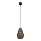 Brązowa lampa wisząca rustykalna, Mohcine
