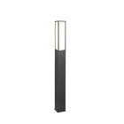 Antracytowa lampa zewnętrzna nowoczesna, Tessy, 15W, 3000K LED, IP54