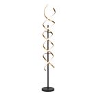 Mosiądz lampa stojąca design, Sylvian, 32W, regulowana ciepła do zimnej bieli LED, z dotykowy ściemniacz
